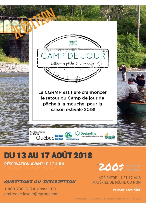 2nd EDITION of the Day Camp: Initiation fly fishing